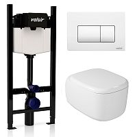 Комплект инсталляции с клавишей VALSIR KIT VSWM 7813 Slim P1
